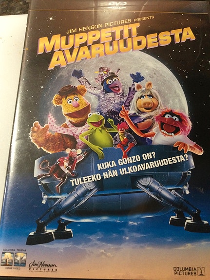 MUPPETIT AVARUUDESTA DVD-elokuva/video