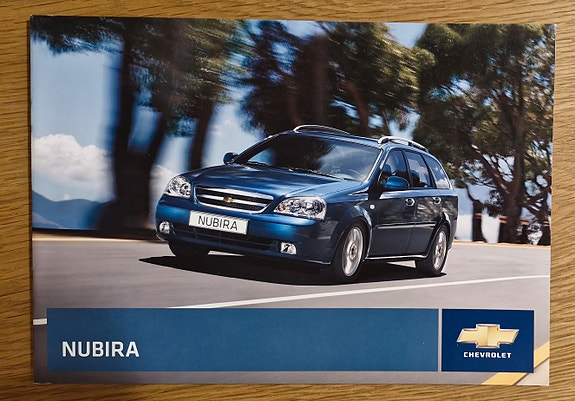 Chevrolet Nubira -esite 2008