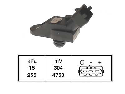 Paineentunnistin/MAP-anturi OPEL Astra G, Omega B, Vectra B, Zafira A Dieselit