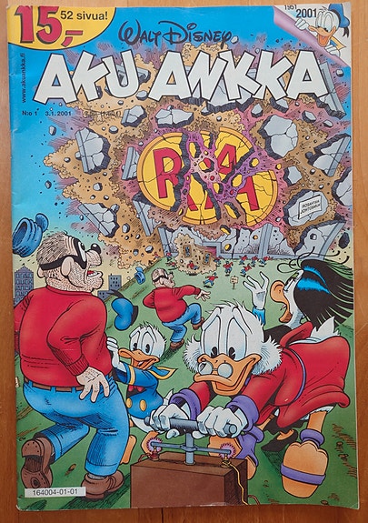 Aku Ankka 1/2001