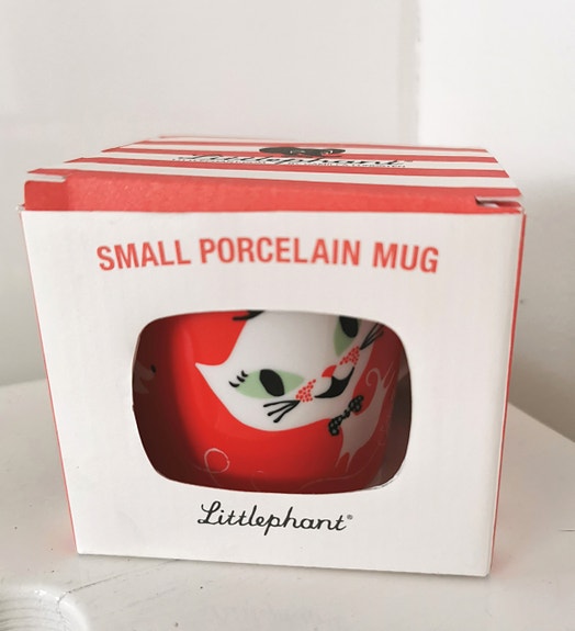 Littlephant posliinimuki Catfun