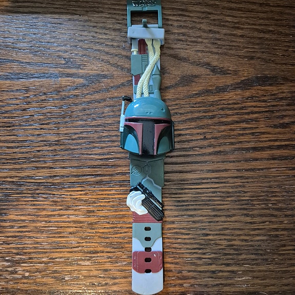 Star Wars Boba Fett -rannekello (Lucasfilm, 1996)