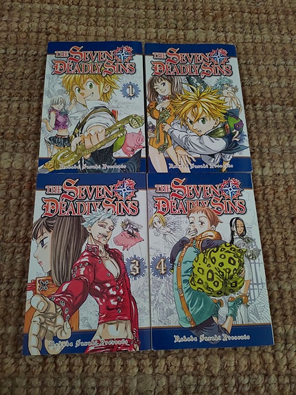 The Seven Deadly Sins Vol 1-4