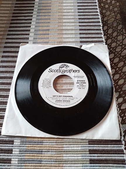 James Brown 7" Let's get personal