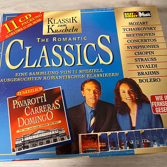 Klassista musiikkia 11 cd:n kokoelma