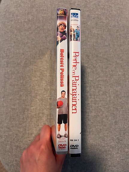 Komedia elokuvia, DVD