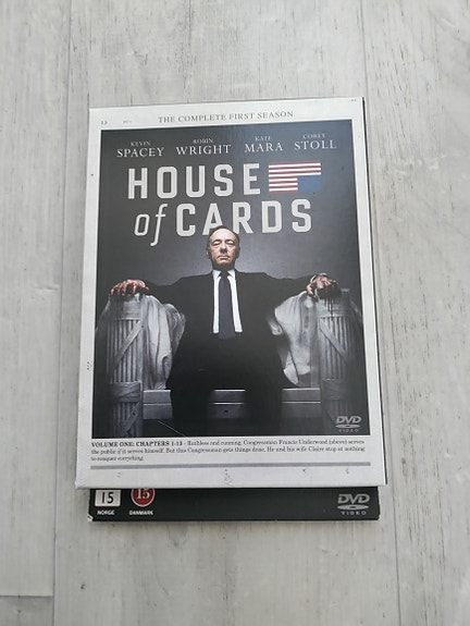 House Of Cards kausi 1 DVD