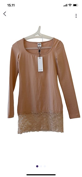 Käyttämätön Vero moda pitsipaita XS roosa