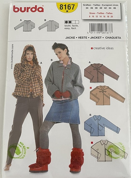 Kaavat Burda 8167