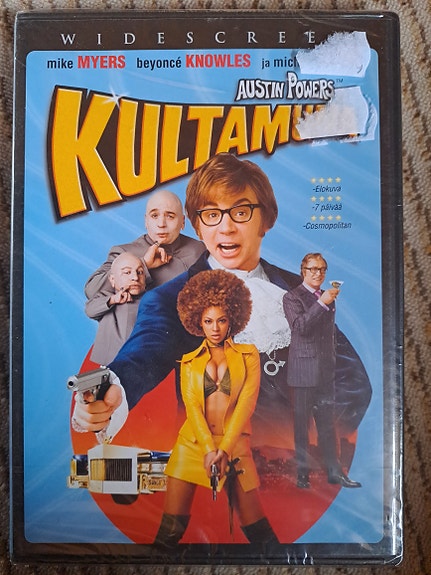 (Uusi) austin powers ja kultamuna dvd