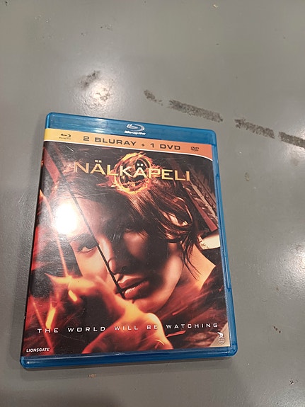 Nälkäpeli blu-ray + DvD