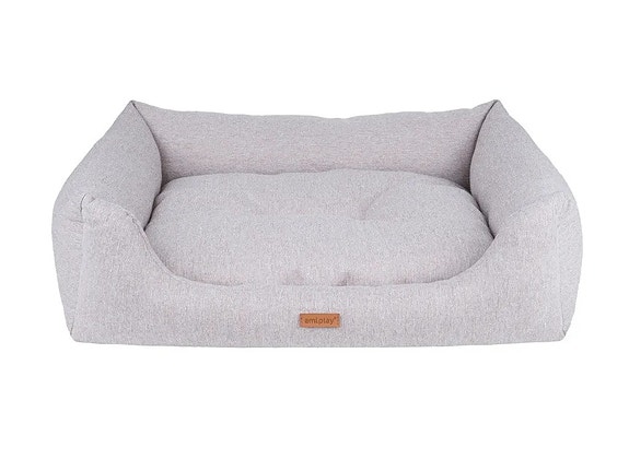 Amiplay Montana koiranpeti sohva L 78x64x19cm vaalean harmaa