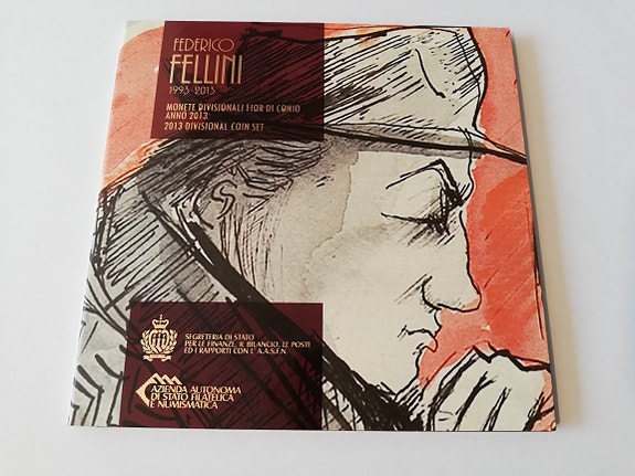 San Marino 2013 Rahasarja Federico Fellini