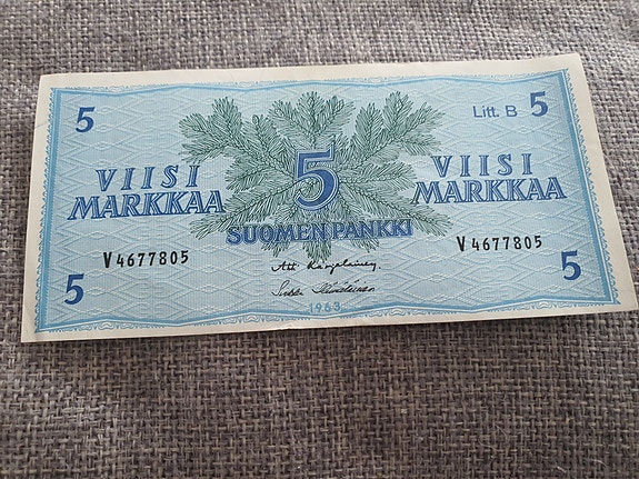5 markan seteli