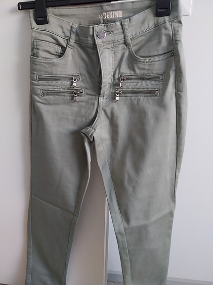 Denim vihreät farkut