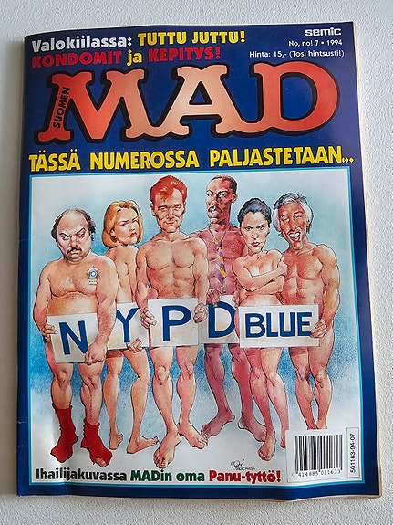 Suomen Mad lehti 4kpl