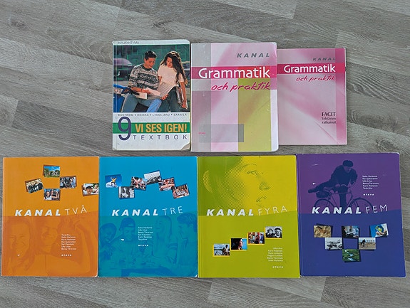 Lukion oppikirjat ruotsi Kanal