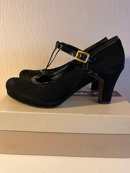 Clarks, juhlavat korkokengät, koko 40