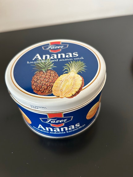 Fazer Ananas peltipurkki