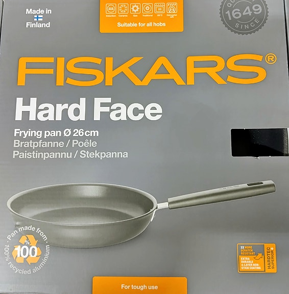 Fiskars kannellinen paistinpannu ø 26 cm Hard Face