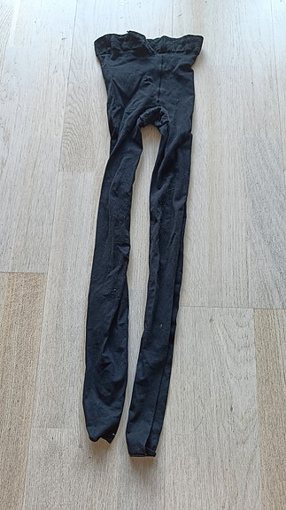 H&M Mustat ohuet sukkahousut