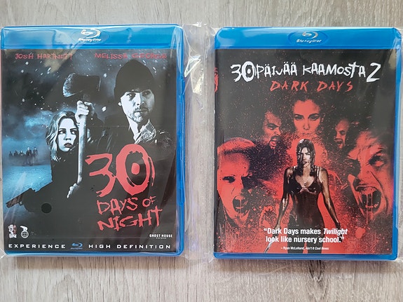 30 päivää kaamosta 1 & 2 Blu-ray