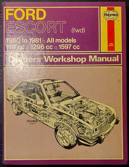 Haynes Ford Escort Korjauskäsikirja 1980-1981