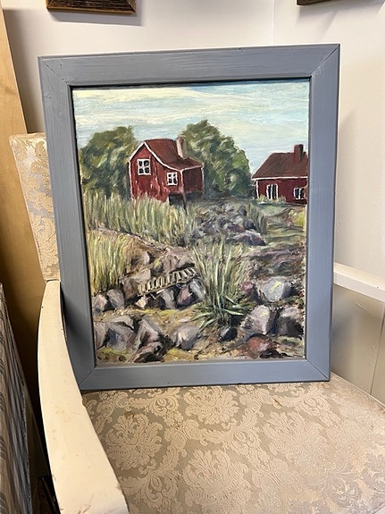 Mökki taulu