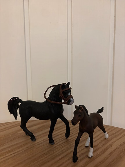 Schleich hevonen ja varsa