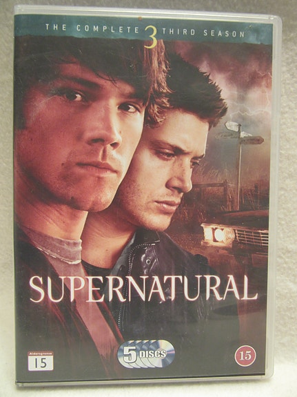 Supernatural kausi 3 dvd