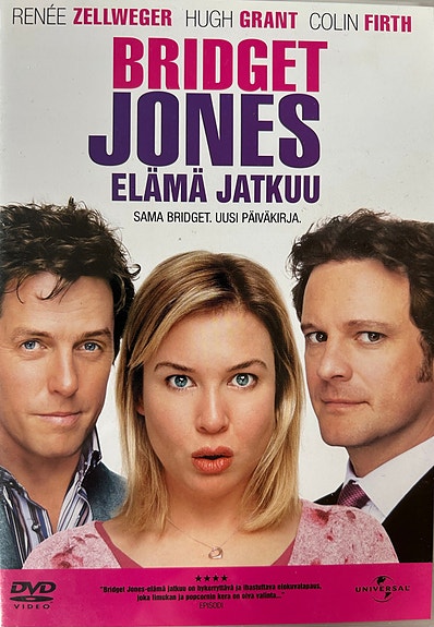Bridget Jones- elämä jatkuu dvd