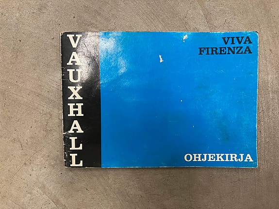 Vauxhall Viva/Firenza ohjekirja