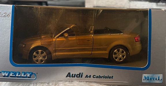 1/24 Audi A4 Cabrio pienoismalli