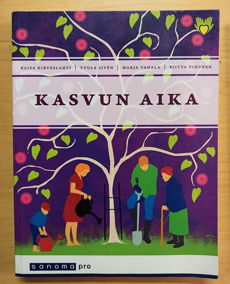 Kasvun aika- kirja lähihoitaja opintoihin