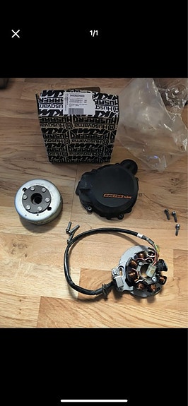 Ktm exc 200 startin poisto osat