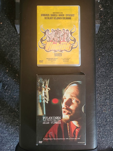 Pulkkinen ja Vintiöt DVD boksit