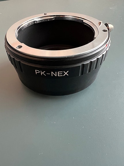 Uusi Lens Mount Adapter -bajonettiadapteri, Pentax K(PK) - Sony E