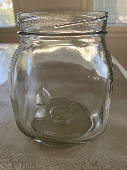 Riihimäen Lasi lasipurkki 1l