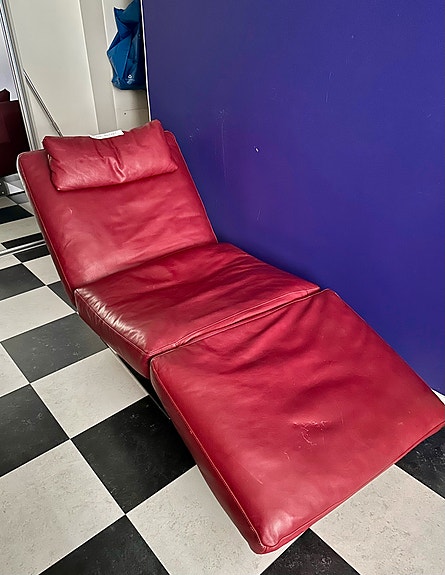Lepotuoli Natuzzi, nahkaa