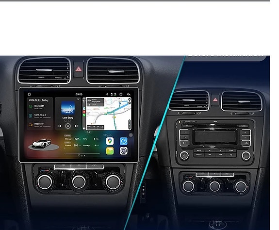 Android soitin 11.5" näytöllä Volkswagen Golf 2012-2017