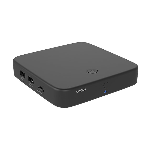STRONG 4K Hybrid STB HDTV DVB-T2 digiboksi antenniverkkoon + Android Smart TV