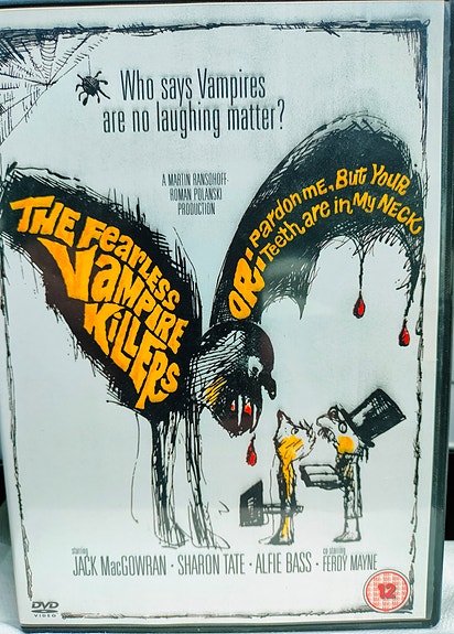 Fearless vampire killers dvd