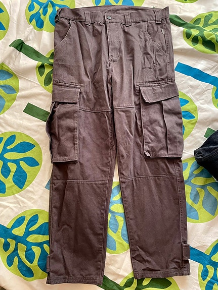 2 * cargohousut Cropp ja H&M, M/L