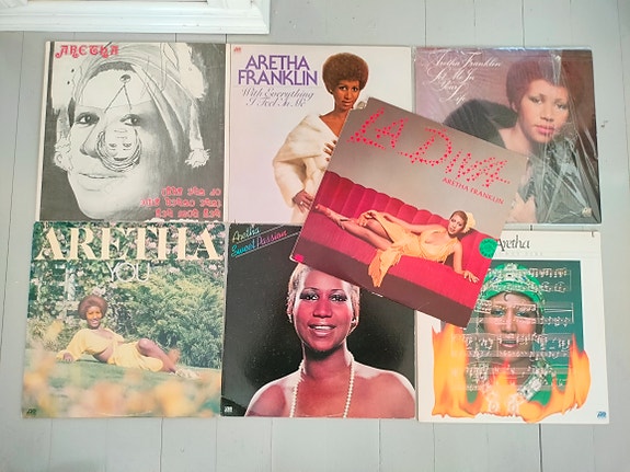 Aretha Franklin 1970-luvun levypaketti