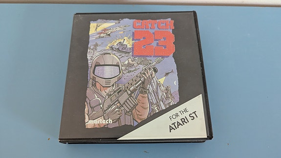 Martech Games Ltd - Catch 23 (Atari ST, Disketti, Ohjeet)