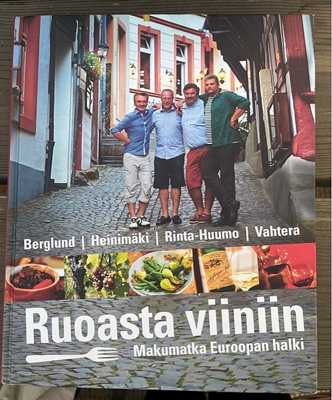 Ruoasta viiniin -kirja