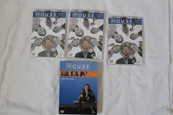House  toinen kausi, Simpsonien  koko 2-kausi dvd