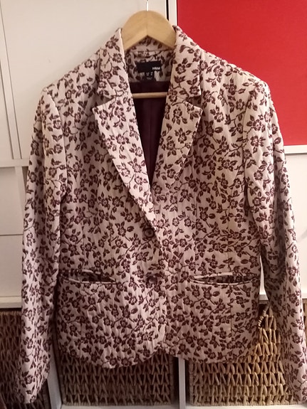 H&M kukallinen bleiseri takki, 46 (42/44)