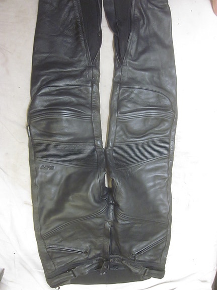 Biker jerez nahkahousut koko L