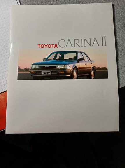 Toyota Carina II (T17) myyntiesite -89